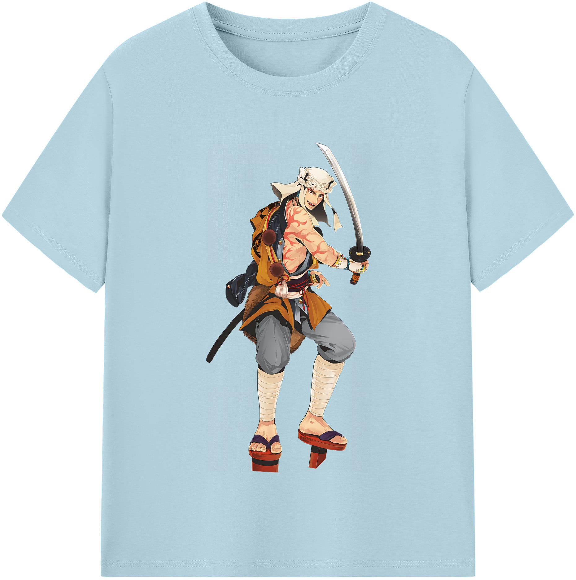 （画像用） 刀剣乱舞 Touken Ranbu 綿100％半袖Tシャツ（フロントプリント）